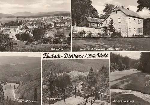 Tambach-Dietharz, Thür.Wald, Mehrbildkarte ngl E5866