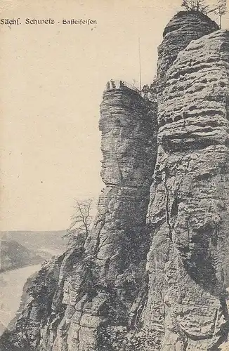 Basteifelsen, Sächs.Schweiz ngl E6115