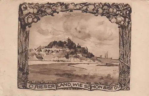 Wallerstein, "O, Rieserland, wie schön bist du" ngl E7573