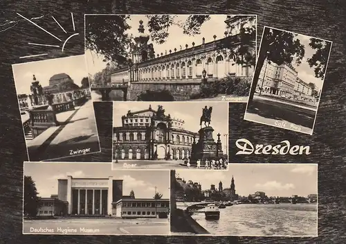 Dresden, Mehrbildkarte gl1963? E5914