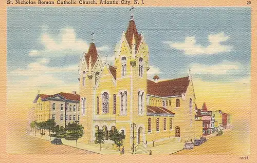 Atlantic City, N.J., St.Nicholas Roman Catholic Church ngl E5312