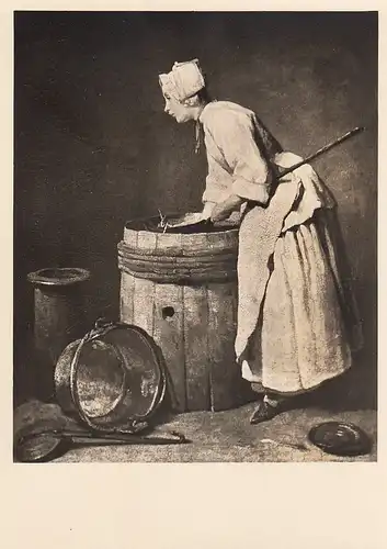 JEAN-BAPTISTE CHARDIN Die Scheuerfrau ngl E6644