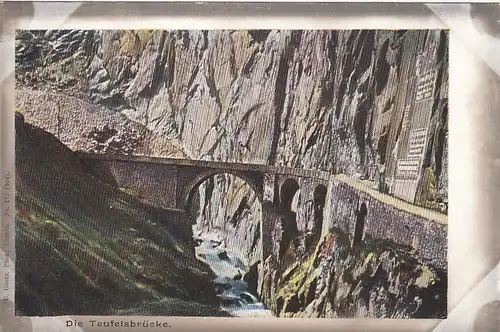 Die Teufelsbrücke in Uri ngl E6544