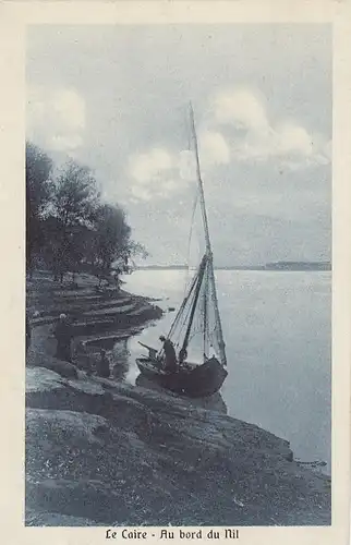 Ägypten, Le Caire - aAu bord du Nil ngl E6564