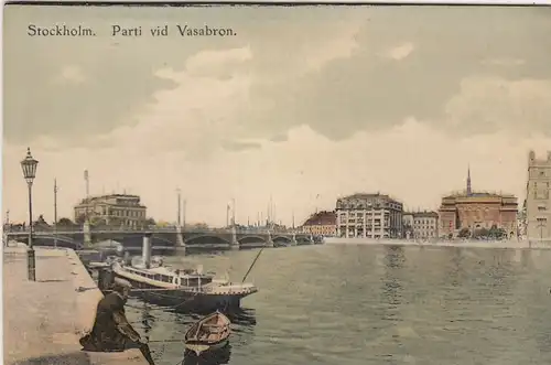 Stockholm, Parti vid Vasabron gl1908 E9259