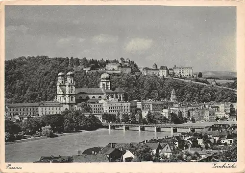 Passau - Innbrücke mit Dom ngl 167.030