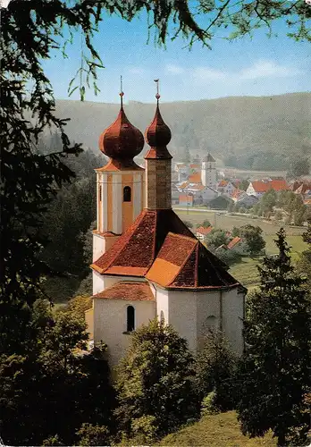 Breitenbrunn - Panorama mit Kirche gl1978 166.866