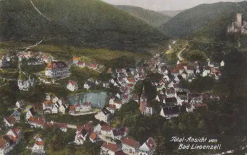 Bad Liebenzell, Schwarzwald, Total-Ansicht gl1926 E6057