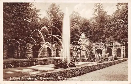 Bayreuth - Schloß Eremitage, Untere Grotte gl1930 166.624