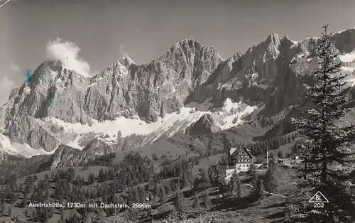 Austriahütte mit Dachstein gl1940 E7801