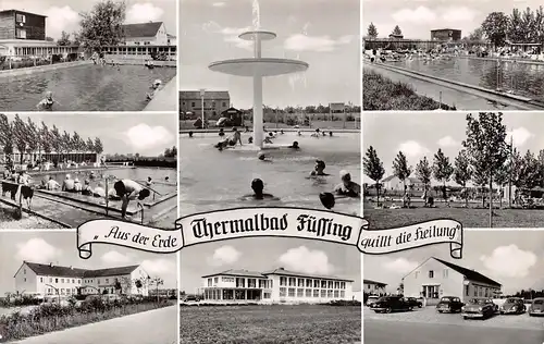 Bad Füssing - Therme, Teilansichten gl1959 167.100