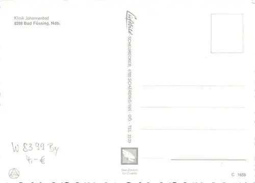 Bad Füssing - Klinik Johannesbad ngl 167.106