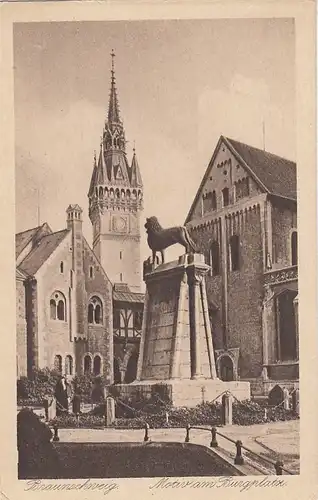 Braunschweig, Partie am Burgplatz ngl E9409