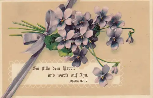 Religion: Sei stille dem Herrn und ... gl1912 E7906