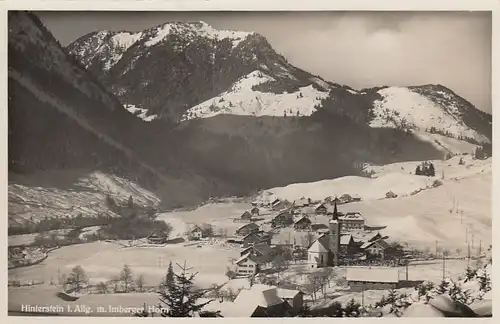 Hinterstein im Allgäu, mit Imberger Horn gl1942? E6869