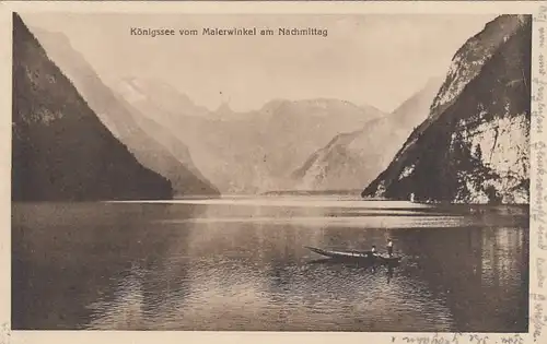 Königssee vom Malerwinkel am Nachmittag gl1924 E6924