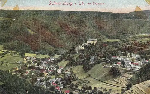 Schwarzburg im Thür.Wald, vom Trippstein gl1968 E6523