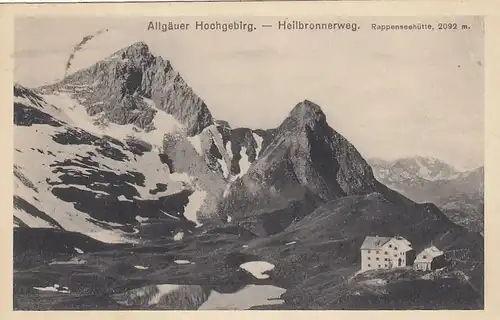 Allgäuer Hochgebirge, Heilbronnerweg, Rappenseehütte gl1919 E7965