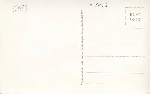 Schellenberg/Marktschellenberg, Mehrbildkarte ngl E6533