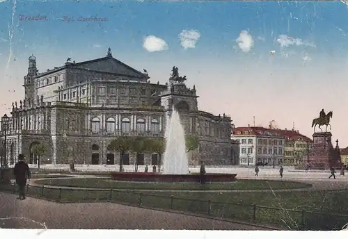 Dresden, Kgl.Opernhaus gl1921 E6964