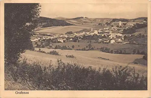 Grafenau (Niederbayern) Panorama feldpgl1917 167.329