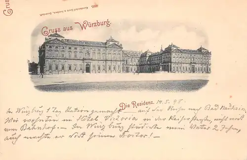 Würzburg - Residenz ngl 167.389