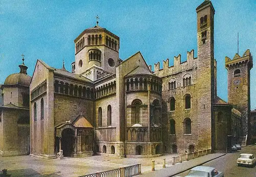 Trento, Abside del Duomo e Torre Grande ngl F0801
