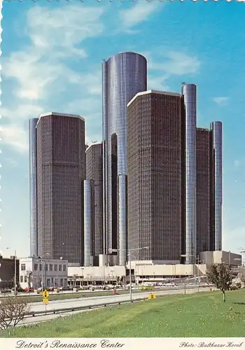 Detroit, Michigan, Renaissance Center ngl E6492