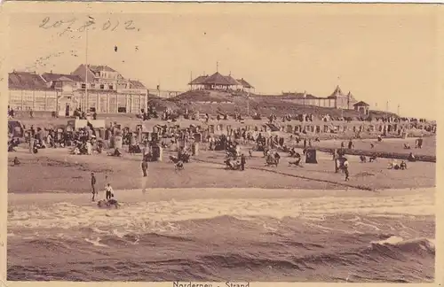 Nordseebad Norderney, Der Strand gl1912 E7104