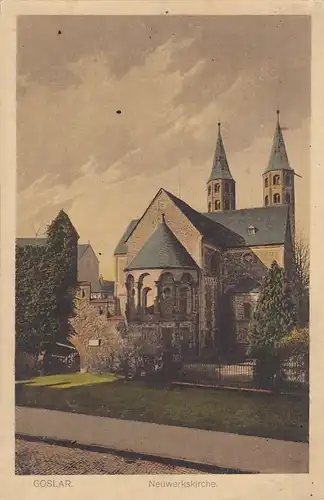 Goslar im Harz, Neuwerkskirche feldpgl1917 E6662
