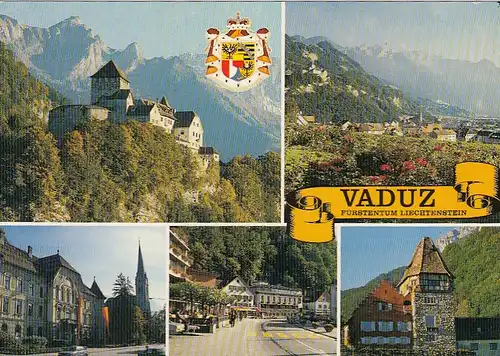 Liechtenstein, Mehrbildkarte ngl E6548