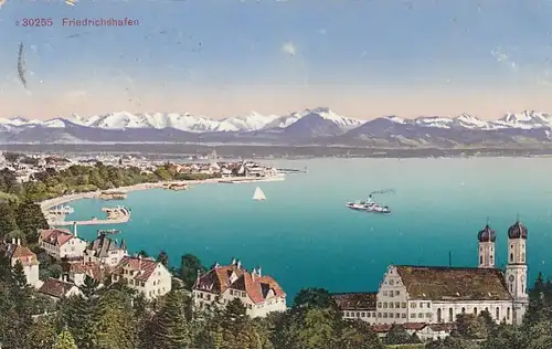 Friedrichshafen am Bodensee, Panorama feldpgl1916 E9738