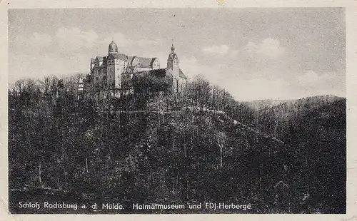 Schloß Rochsburg a.d.Mulde nahe Lunzenau ngl E5262