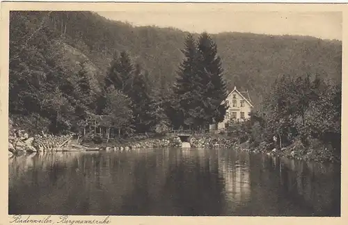 Badenweiler im Schwarzwald, Bergmannsruhe gl1937 E6756