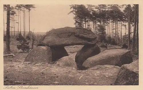 Sieben Steinhäuser bei Ostenholz ngl E7242