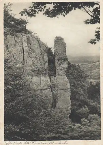 Schwäb.Alb, Heimenstein nahe Neidlingen gl1933 E7254