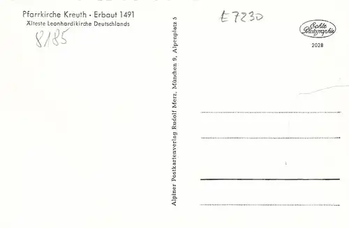 Kreuth, Pfarrkirche ngl E7230