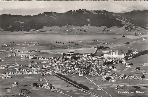 Einsiedeln (Schwyz) mit Sihlsee gl1953 E9839