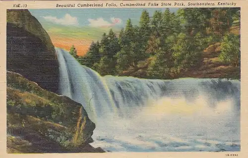 Cumberland Falls Stat Park, Southwestern Kentucky ngl E5318