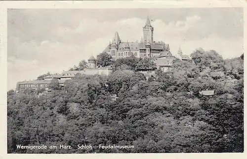 Wernigerode am Harz, Schloß - Feudalmuseum gl1965 E7302
