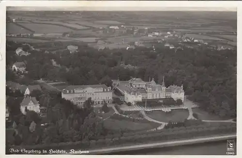 Bad Segeberg, Holstein, Kurhaus, Luftbild gl1937 E8337