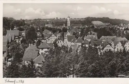 Biberach an der Riß, Teilansicht gl1954 E9982