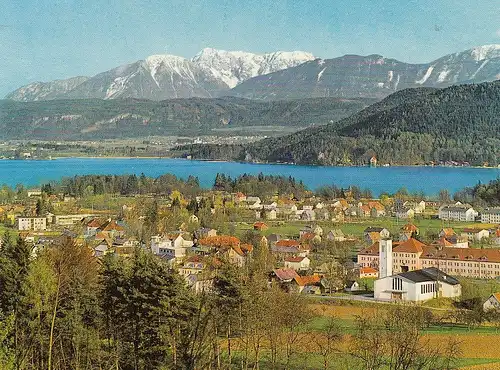 Kurort Krumpendorf, Kärnten, Wörther See, mit Hochobir ngl F1130