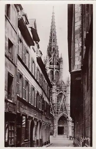 Rouen (Seine-Inf.) Vielle Rue et Eglise Saint-Marcou ngl F1177