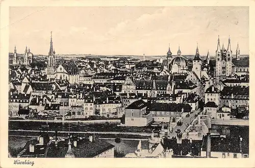 Würzburg - Panoramablick ngl 167.462