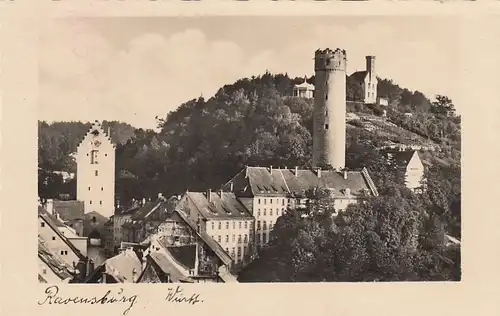 Ravensburg, Württ., Teilansicht feldpgl1939 F0045