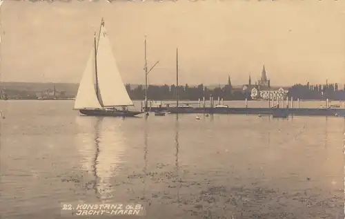 Konstanz am Bodensee, Jachthafen ngl E6834