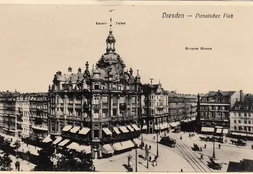 Dresden, Pirnaischer Platz mit Kaiserpalast ngl E7002