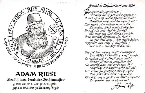 Bad Staffelstein - Adam Riese gl1978 167.651