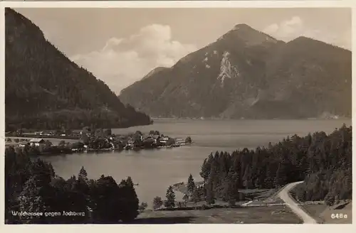 Walchensee (bayer.Hochgebirge) gegen Jochberg gl1933 E6905